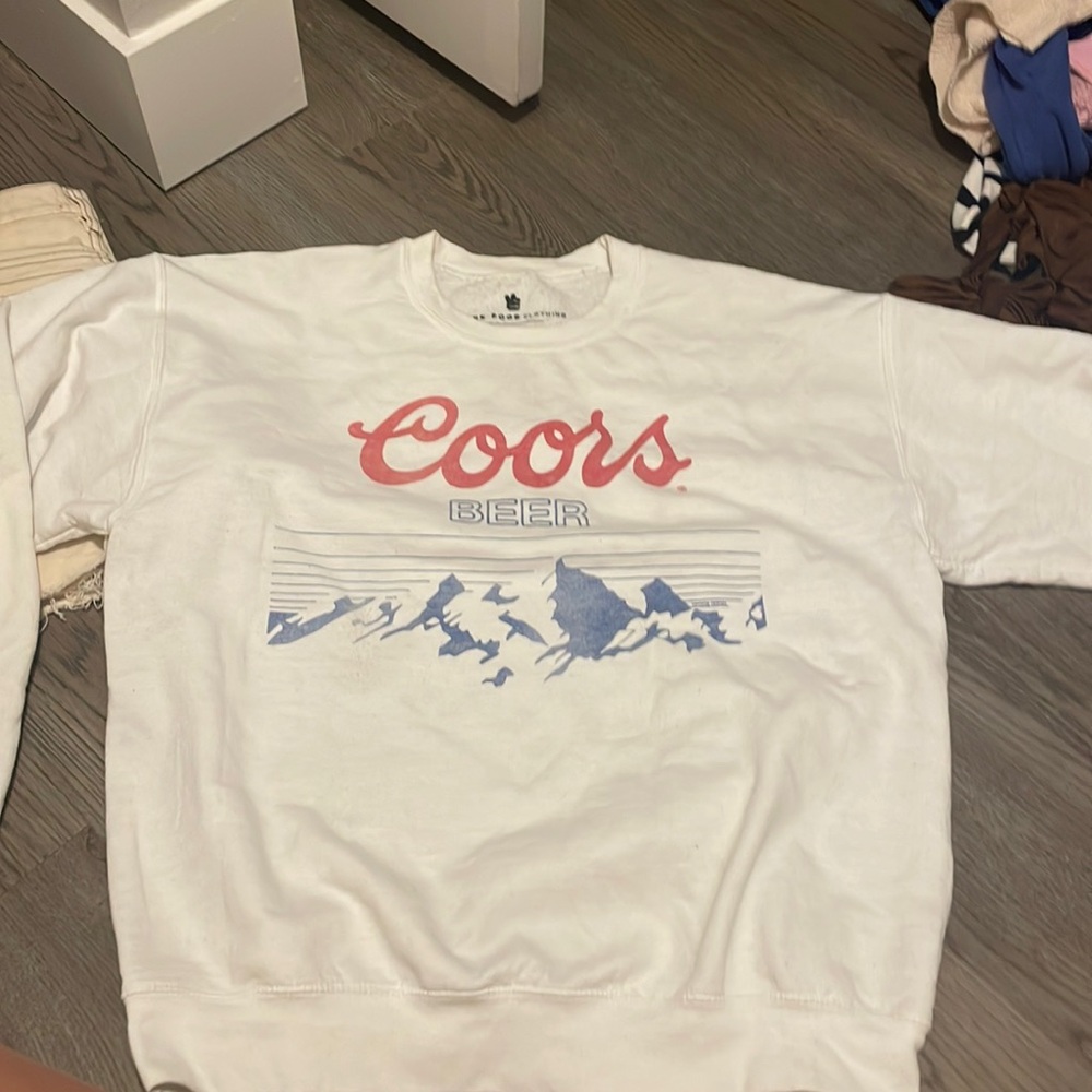 Coors Beer sweatshirt